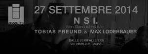 54 27.09.2014 SUBCULTURE TOBIAS FREUND & MAX LODERBAUER aka NSI